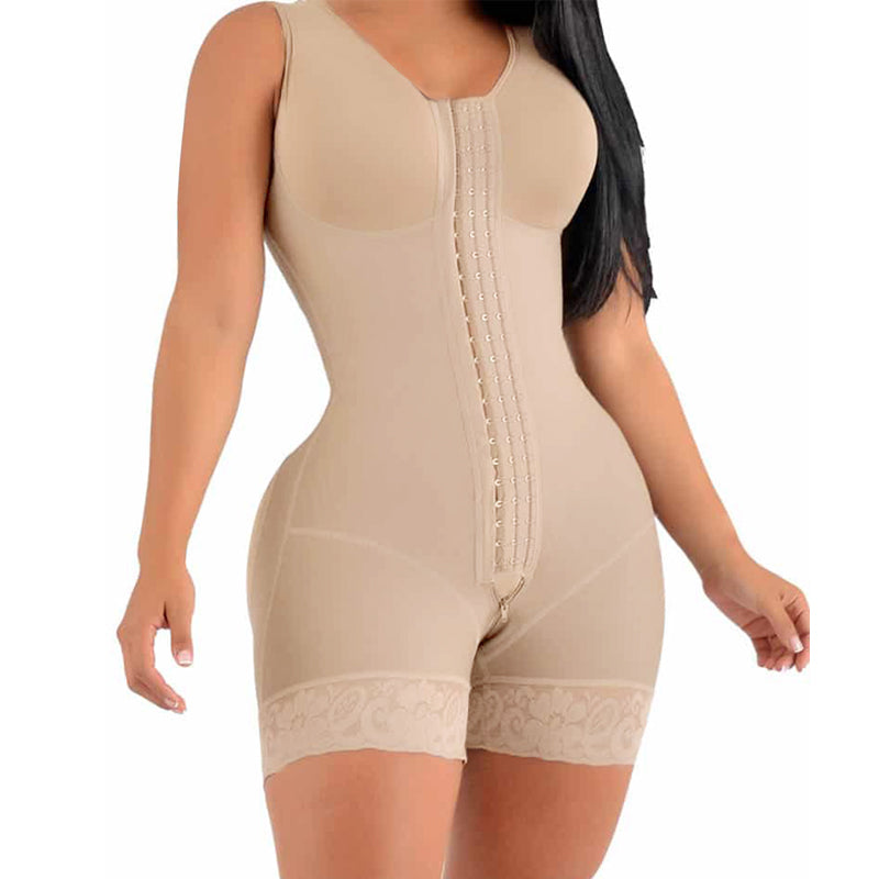 Body Modelador Fecho Triplo Abertura Higiênica - Body Selli